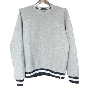 Sovereign Code‎ Los Angeles 1917 Grey with Black Trimmed Crew Neck Sweater Sz L